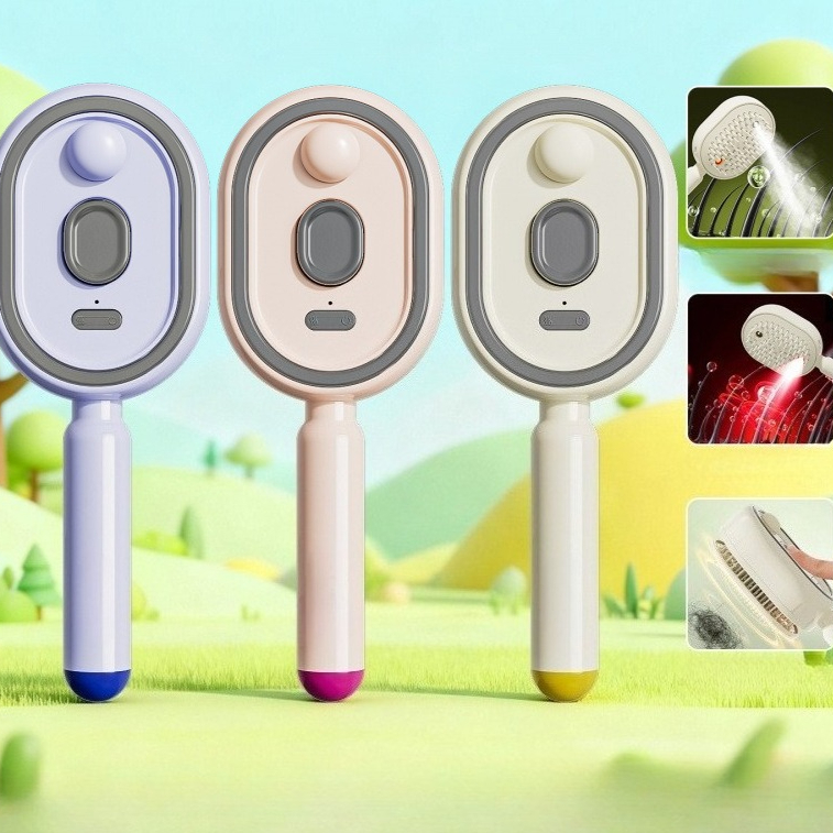 Dry Brush Body - Multi functional massage comb Electric Steam