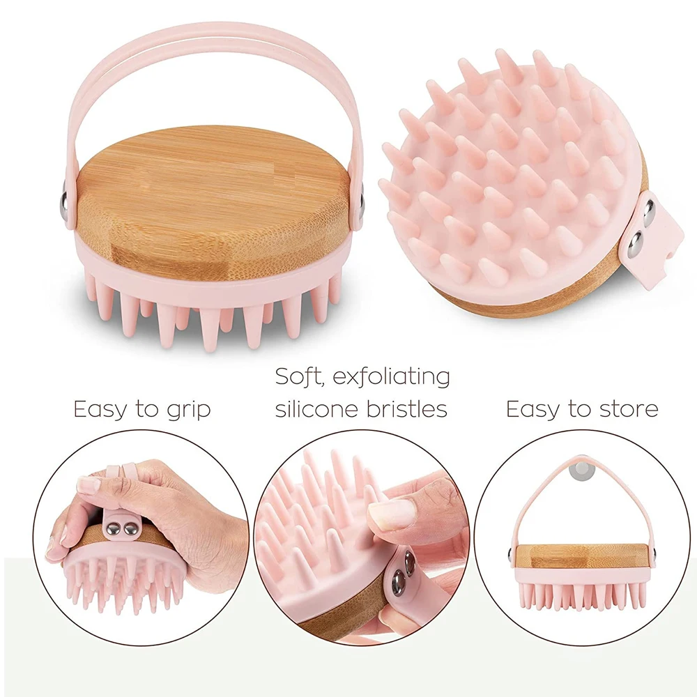 New Scalp Massager Shampoo Bru - Dry Brush Body recension och pris