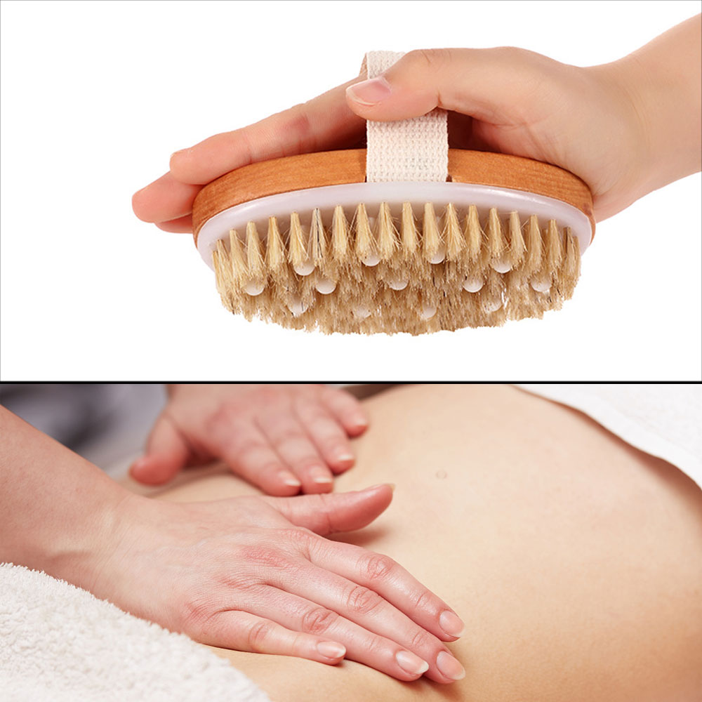 2 In 1 Dry Skin Body Brush Nat - Dry Brush Body recension och pris
