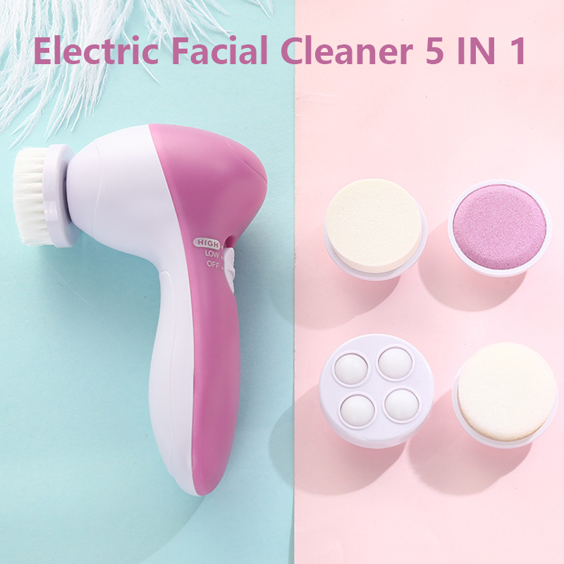 5 IN 1 Face Cleansing Brush Wa - Dry Brush Body recension och pris