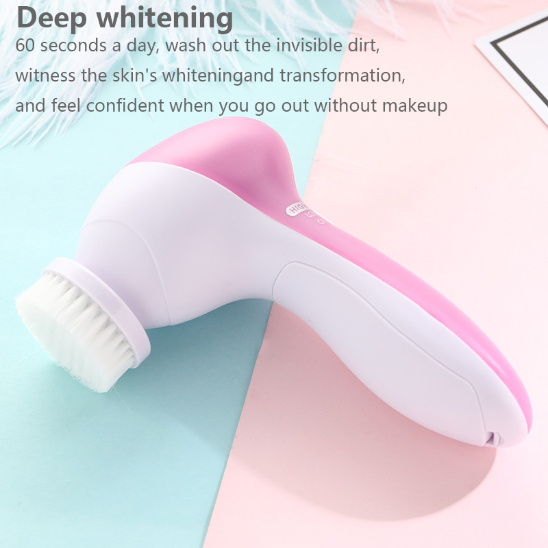 5 IN 1 Face Cleansing Brush Wa - Dry Brush Body recension och pris