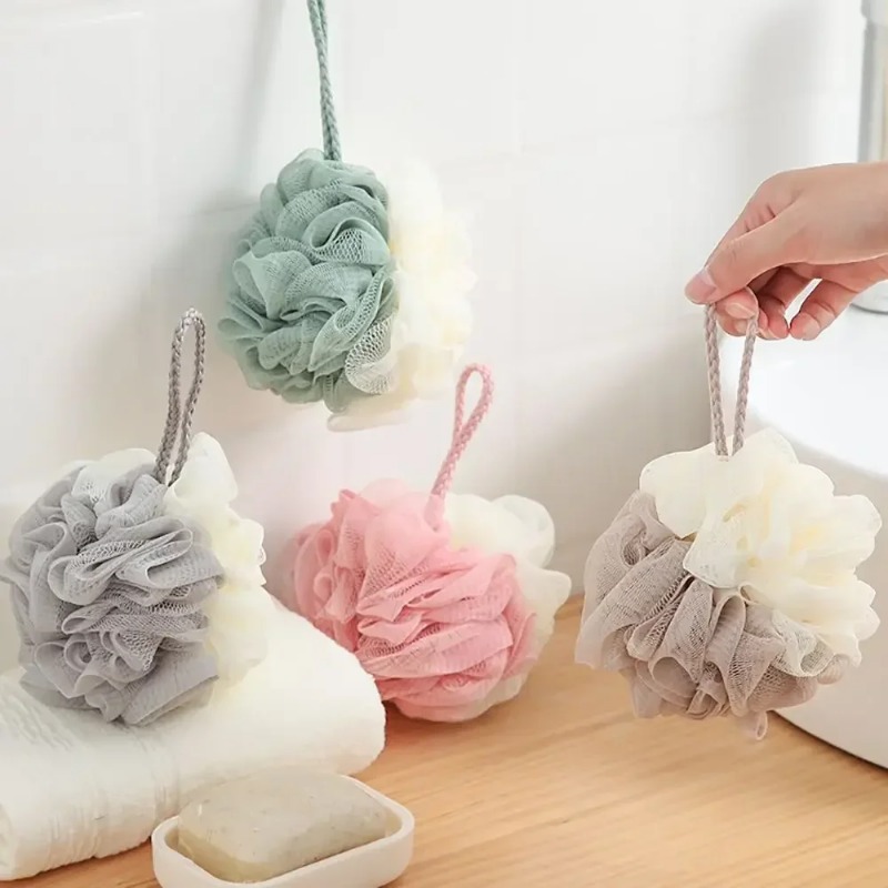 Soft Shower Mesh Foaming Spong - Dry Brush Body recension och pris