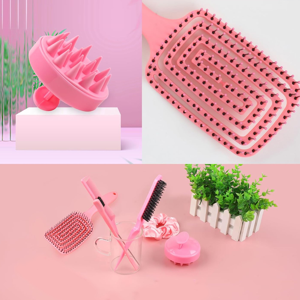 11 pcs Hair Brush Set, Detangl - Dry Brush Body recension och pris